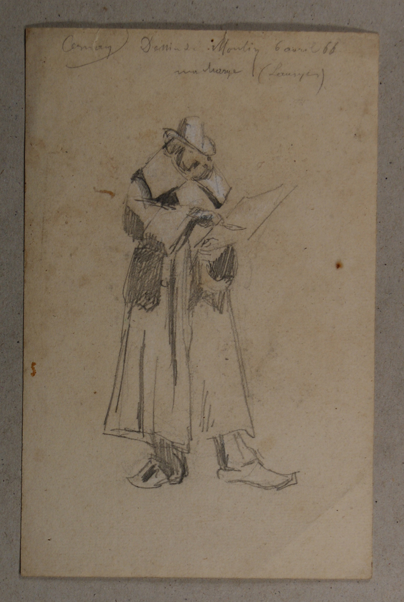 La charge de Lansyer. (titre factice), H. Moulin, 1866