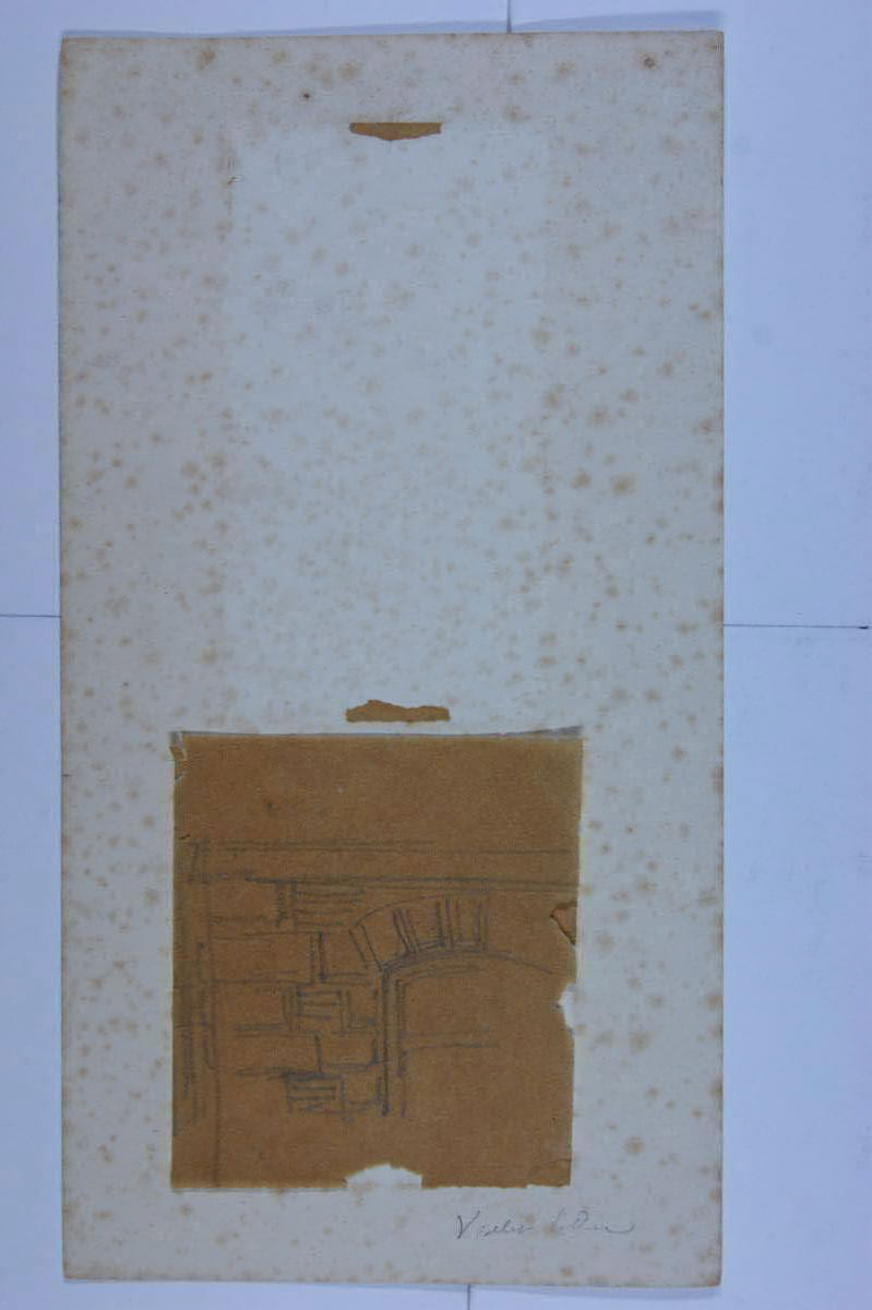 Linteau et appareillage. (titre factice), Eugène-Emmanuel Viollet-Le-Duc, 19e siècle