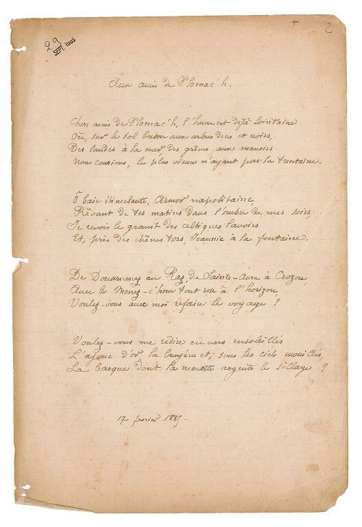 Paysages et souvenirs. Sonnets (titre inscrit)_3