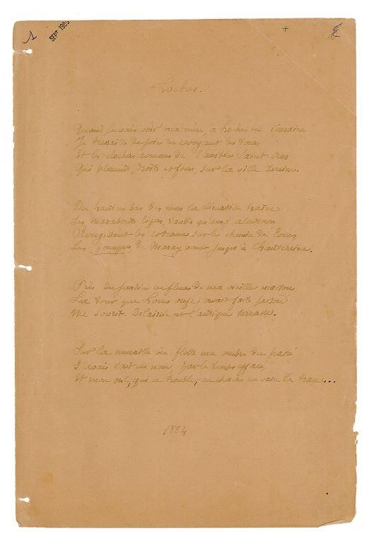 Paysages et souvenirs. Sonnets (titre inscrit)_7