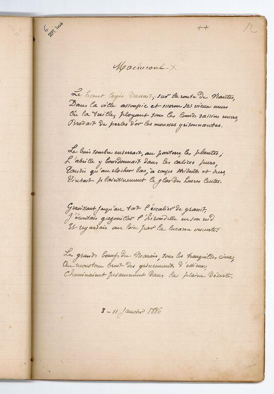 Paysages et souvenirs. Sonnets (titre inscrit)_12