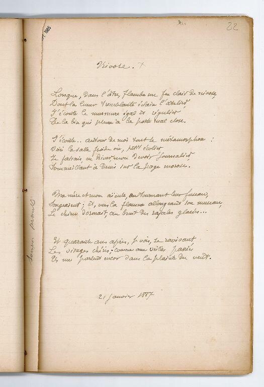 Paysages et souvenirs. Sonnets (titre inscrit)_21