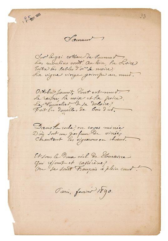 Paysages et souvenirs. Sonnets (titre inscrit)_31