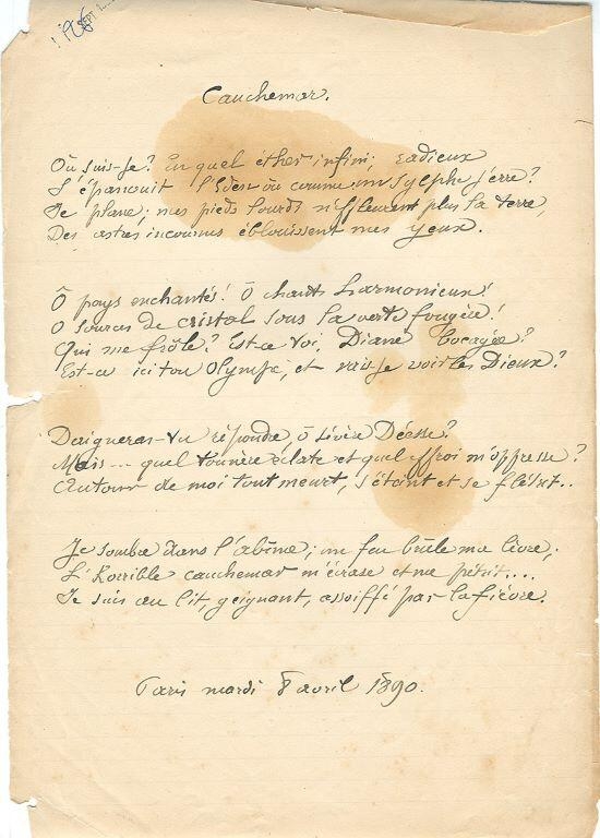 Paysages et souvenirs. Sonnets (titre inscrit)_32