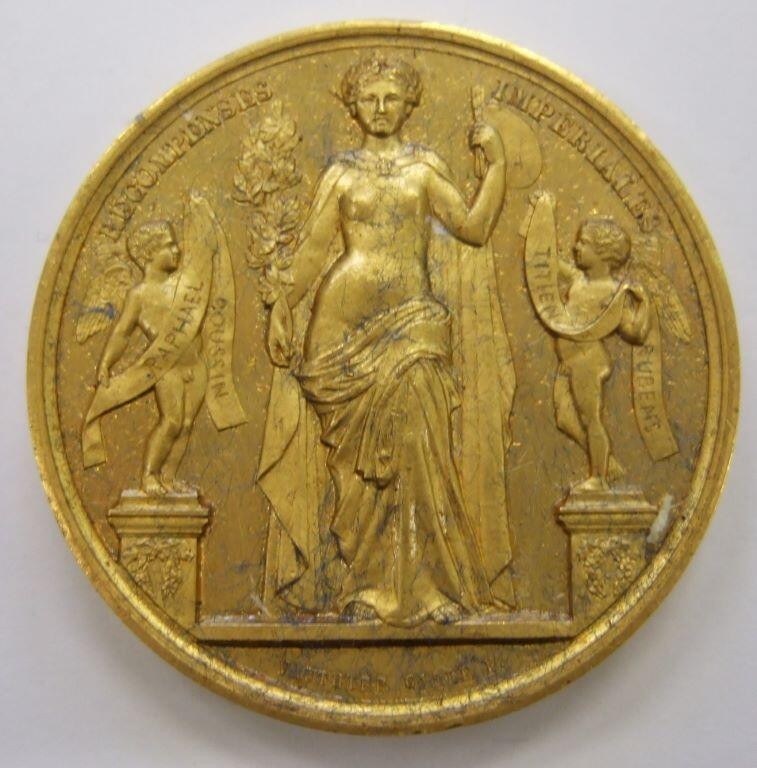 Médaille Salon officiel, 1869 (titre factice)_0