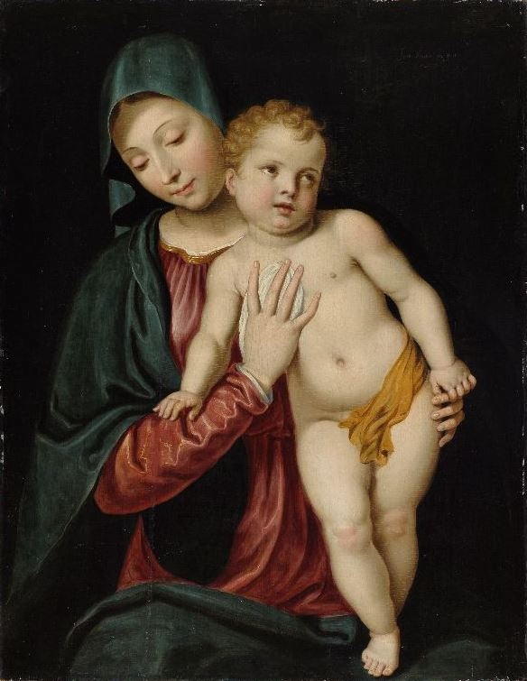 La Vierge à l'enfant_0