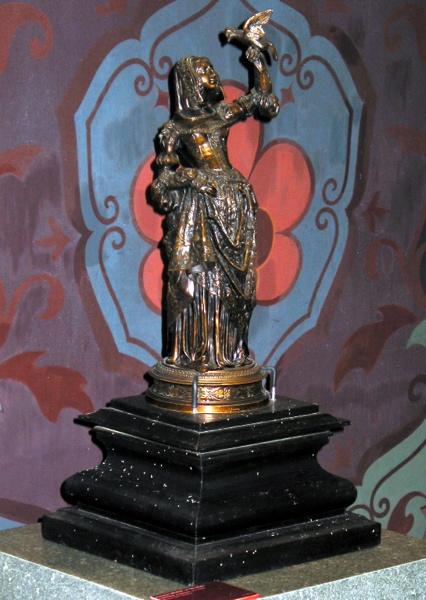 Châtelaine au faucon, Antonin Marie Moine, 1839-1850