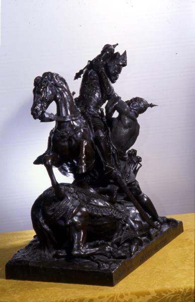 Combat de Charles Martel et d'Abdérane, roi des Sarrasins_1
