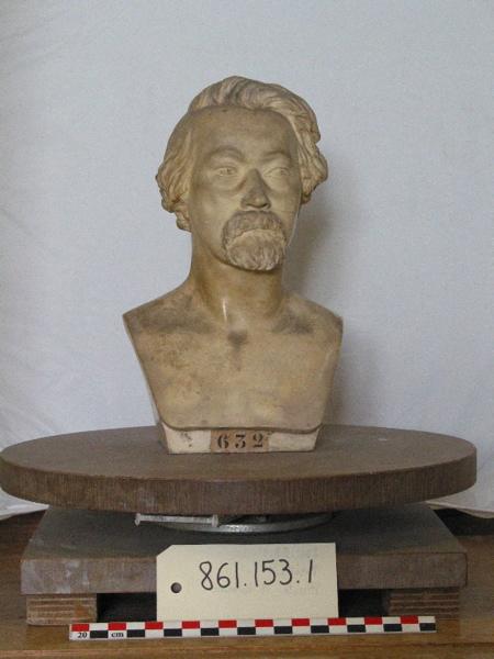 Buste d'homme, G Bailly, 19e siècle