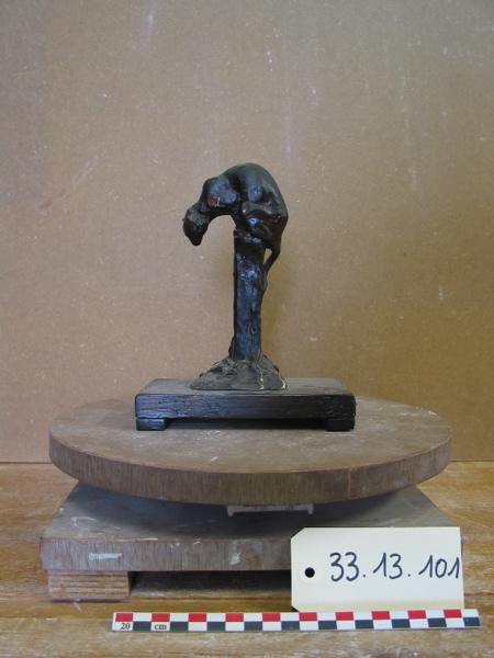 Chat perché, Henri Varenne, 4e quart 19e siècle, 1ère moitié 20e siècle