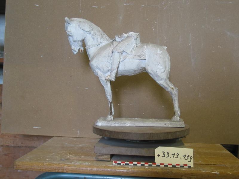 Maquette d'une statue équestre, Henri Varenne, 4e quart 19e siècle, 1ère moitié 20e siècle