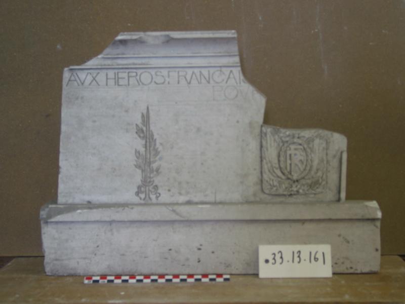 Maquette pour un monument aux morts de la guerre, Henri Varenne, 4e quart 19e siècle, 1ère moitié 20e siècle