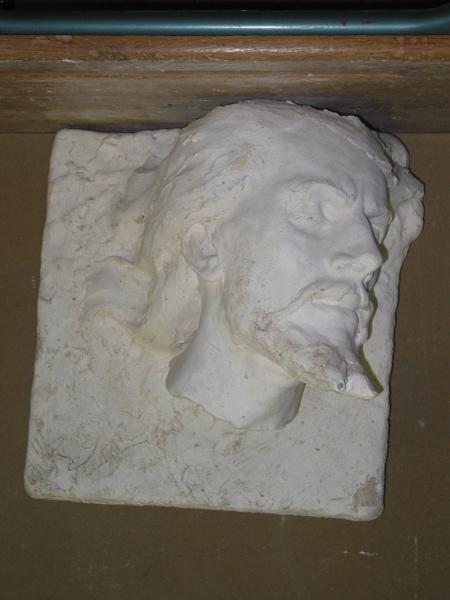 Tête d'étude pour le Christ des Invalides, Henri Varenne, 4e quart 19e siècle, 1ère moitié 20e siècle