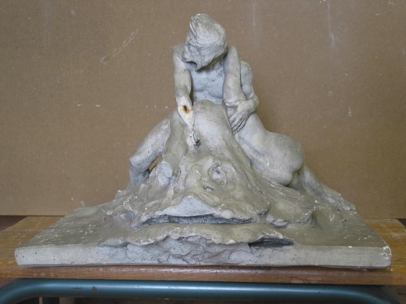 Neptune et Amphitrite, Henri Varenne, 4e quart 19e siècle, 1ère moitié 20e siècle