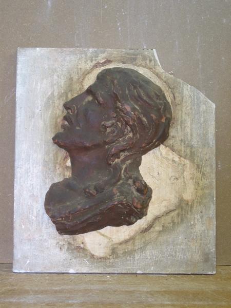 Tête de Christ, Henri Varenne, 4e quart 19e siècle, 1ère moitié 20e siècle
