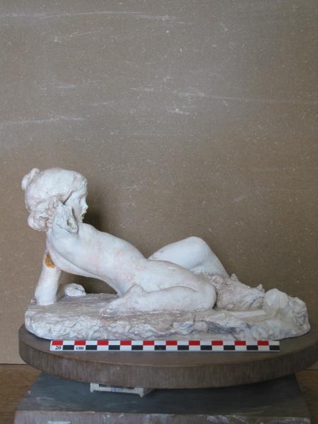 Enfant et scarabée, Henri Varenne, 4e quart 19e siècle, 1ère moitié 20e siècle