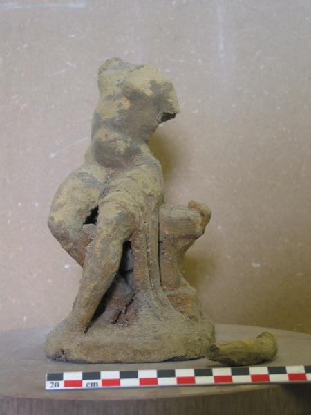 Femme assise sur un socle, Alfred Jean Halou, 1ère moitié 20e siècle