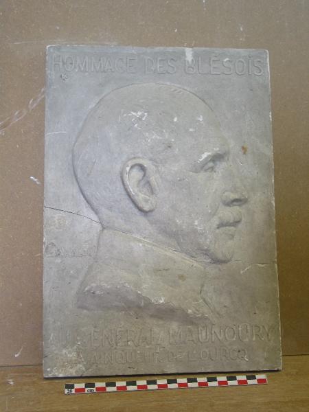 Hommage des Blésois au général Maunoury, Alfred Jean Halou, 1ère moitié 20e siècle