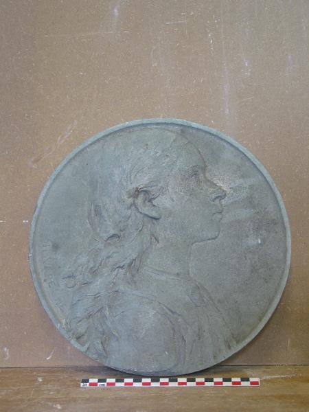 Profil de jeune fille, Henri Varenne, 4e quart 19e siècle, 1ère moitié 20e siècle