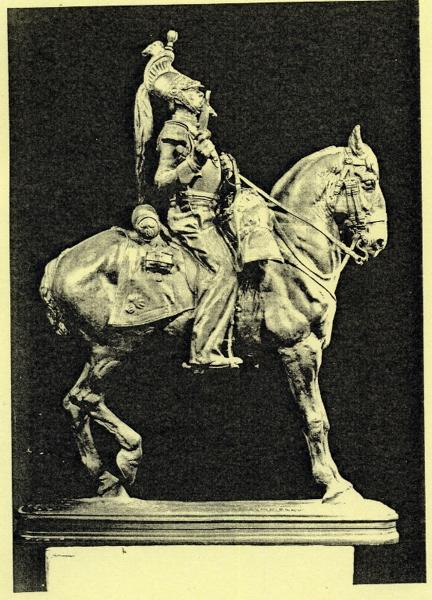 Cuirassier de la garde impériale, Emmanuel Fremiet, 2e moitié 19e siècle
