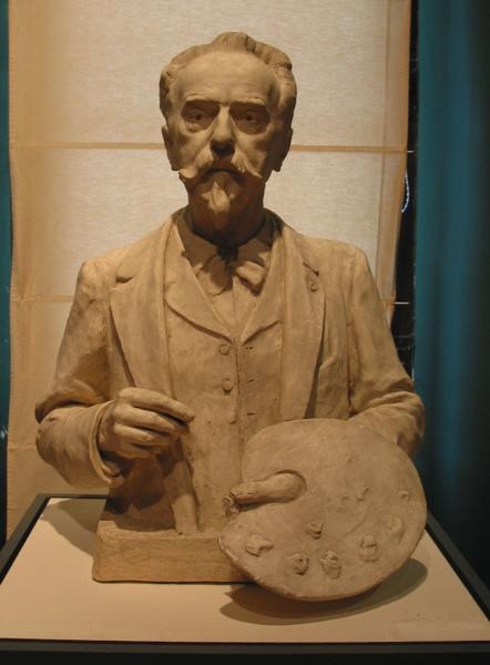 Buste d'Eugène Gervais, Alfred Jean Halou, 1905