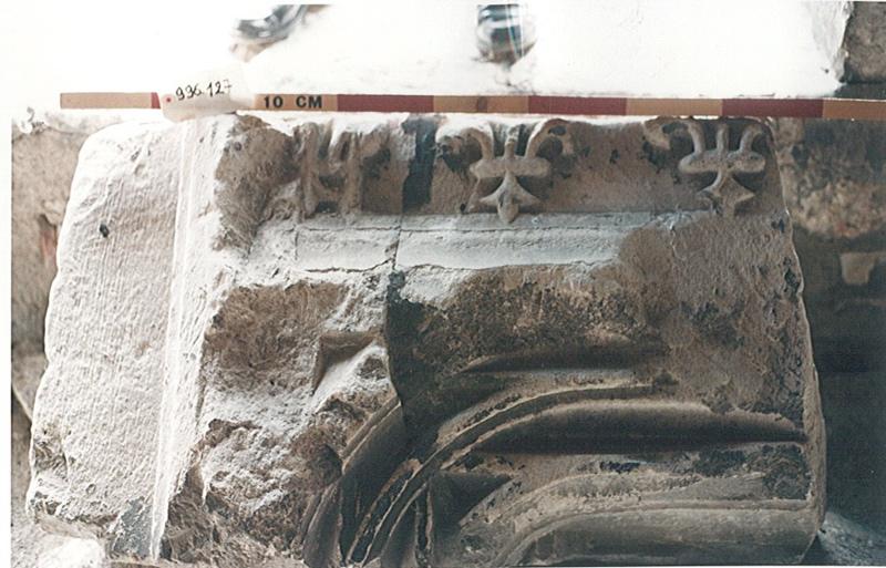 Fragment de décor mouluré