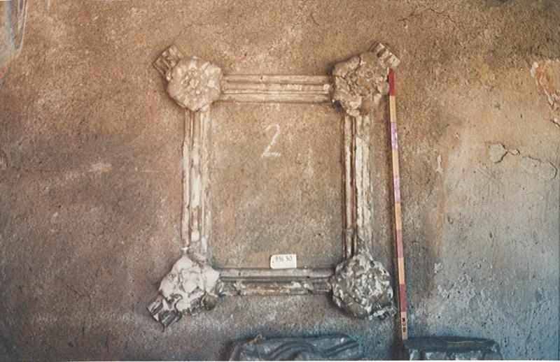 Clef de voûte carrée à quatre départs d'ogives_0