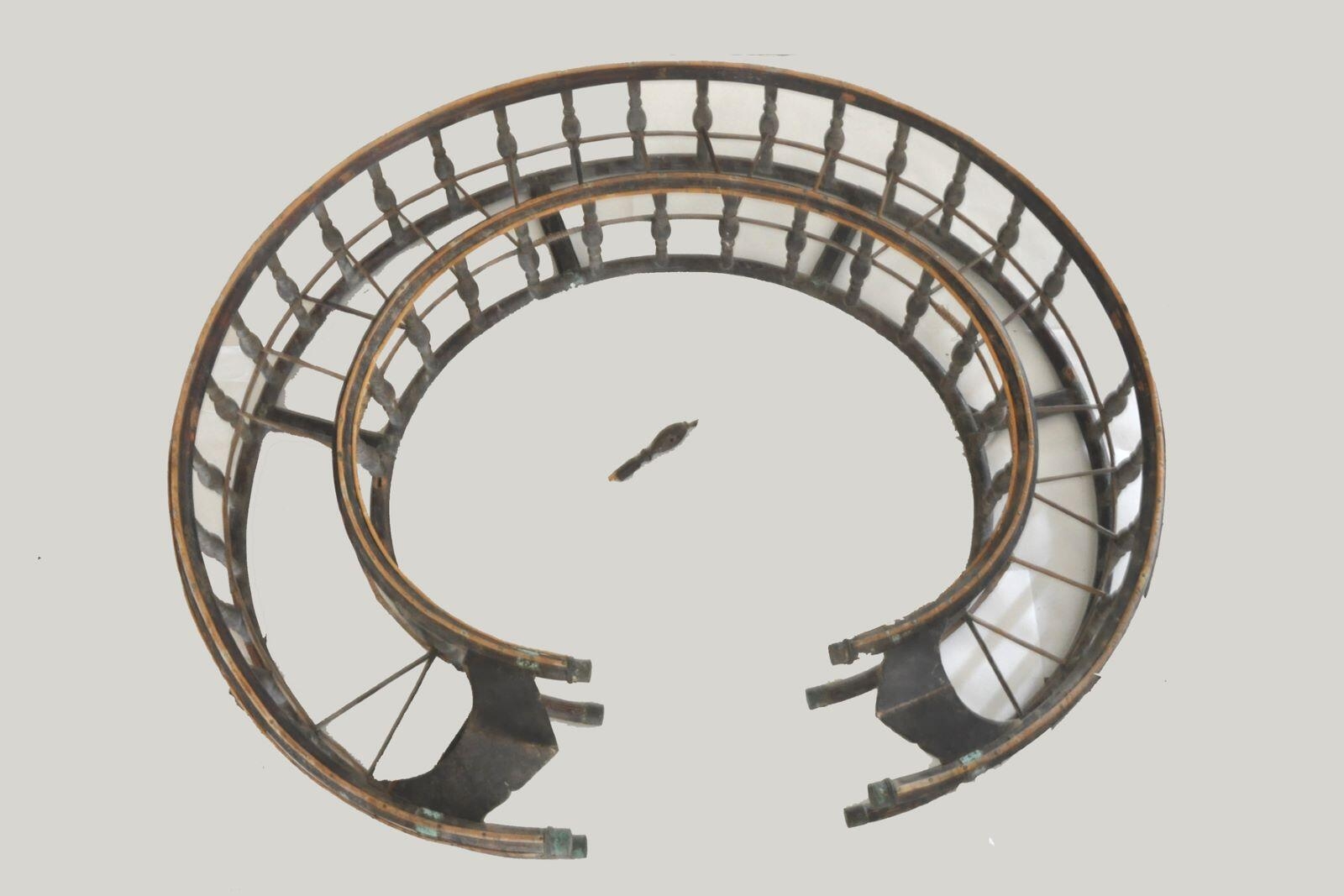Carillon de 16 gong avec support en bois_0