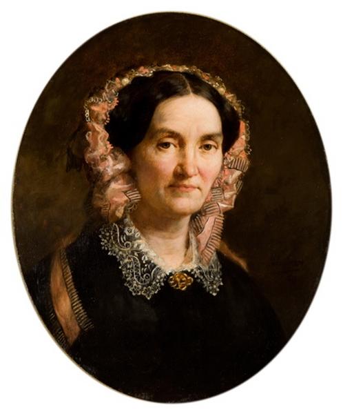 Portrait de Coralie Lefèvre, Jules Laure, 1855 achevé