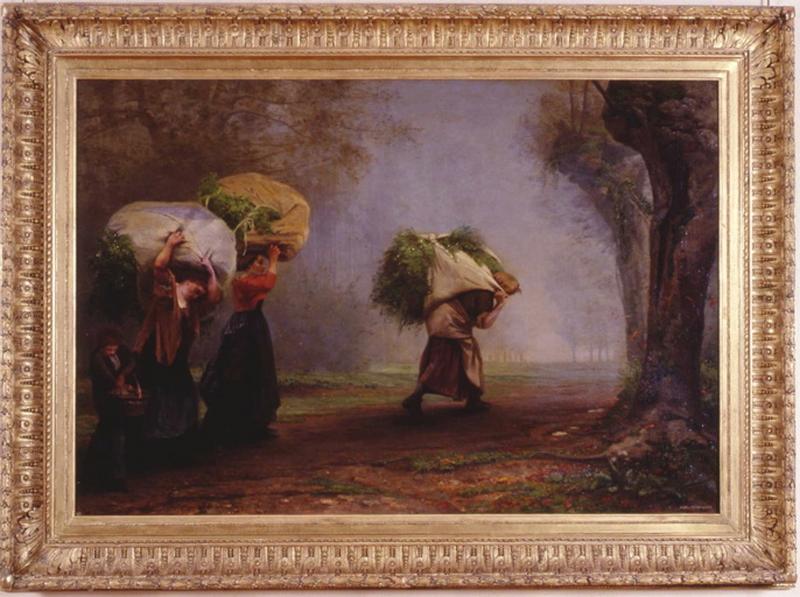 Les porteuses d'herbe, Jean Desbrosses, 1861