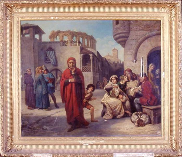 Dante en exil à Vérone_0