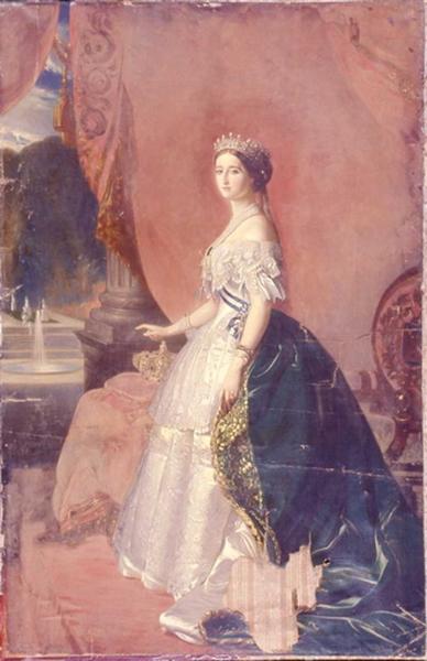 Portrait de l'Impératrice Eugénie, Franz Xaver Winterhalter, 1868