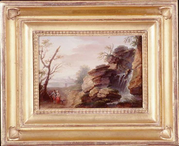 Paysage, Jean Pillement, 2e moitié 18e siècle, 1er quart 19e siècle