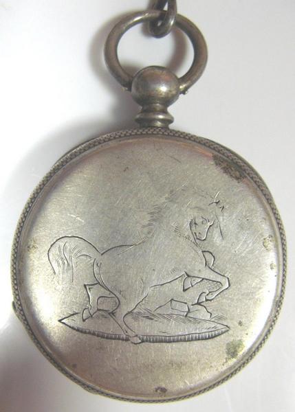 Montre gousset, chaîne, clé_1