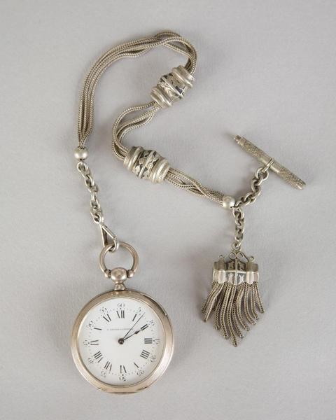Montre gousset, chaîne, clé_1