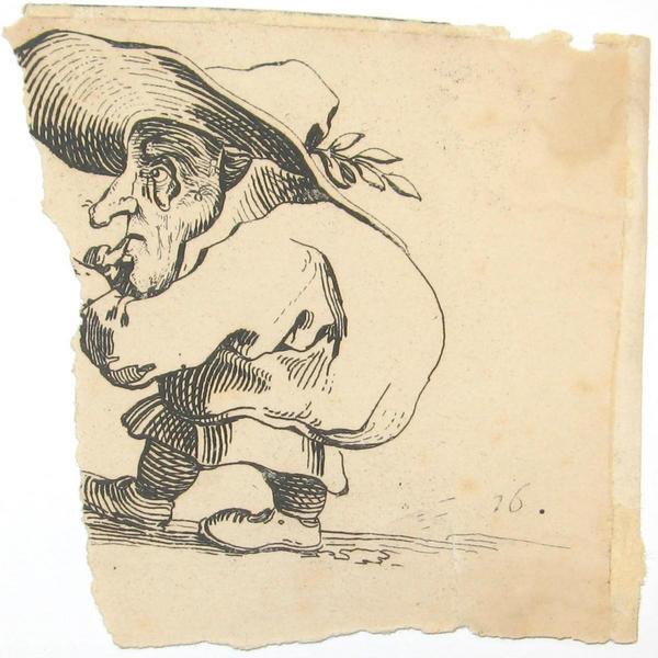 Les Gobbi : Nain jouant du flageolet_0