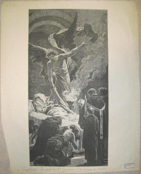 La Mort de sainte Geneviève_0