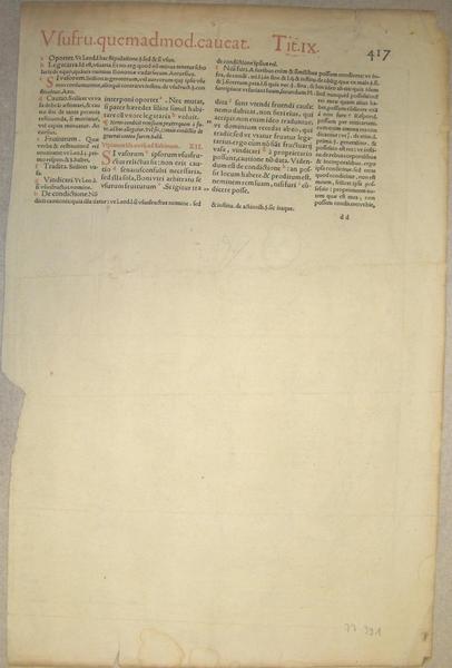 Arbor Servitutum, Divisio Servitutum : Le Mythe d'Actéon_1