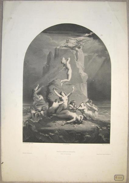 Océanides au pied du roc de Prométhée_0