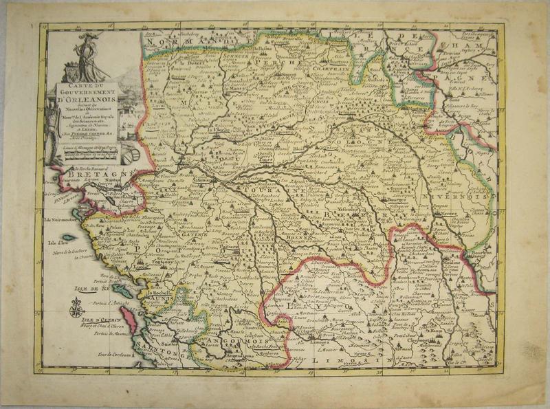Carte du Gouvernement d'Orléanois_0