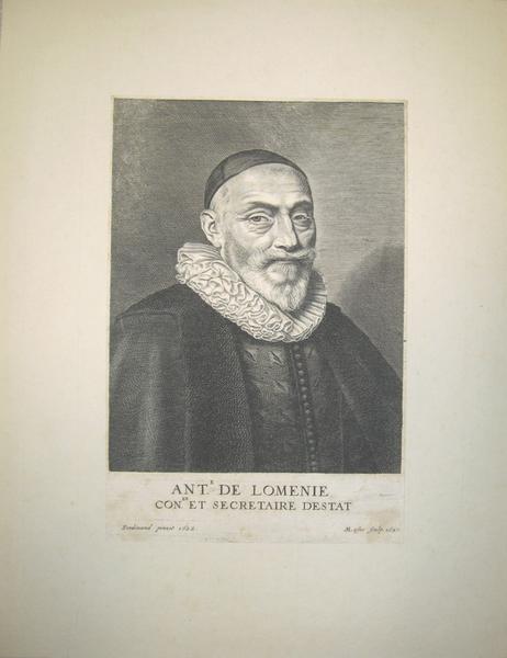 Portrait d'Antoine de Loménie, Ferdinand, 17e siècle