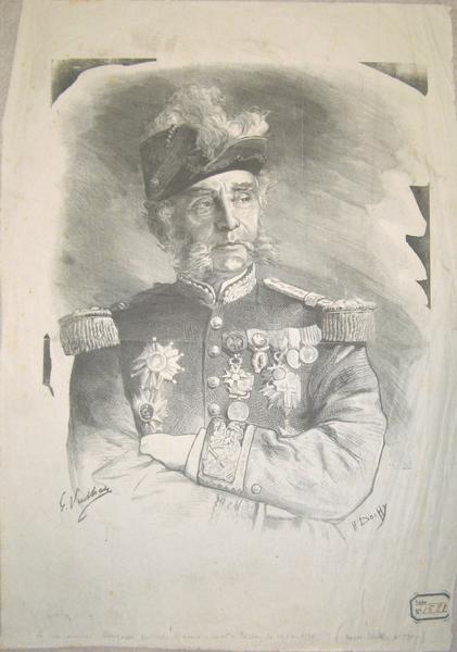 Portrait de Abel Bergasse Du Petit-Thouars, Henri Dochy, 1890