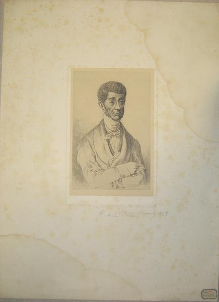 Portrait d'Hippolyte de la Porte, Louis Armand Queyroy, 1868