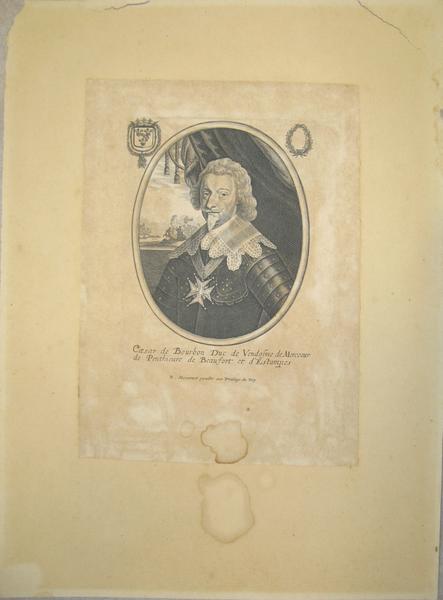 Portrait de César de Bourbon, duc de Vendôme_0