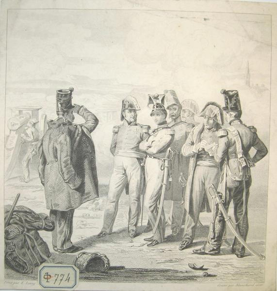 Scène de guerre napoléonienne_0