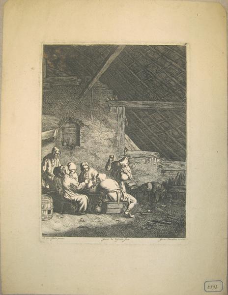 Intérieur hollandais, Justus Danckerts