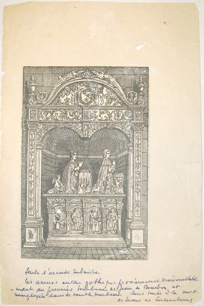 Tombeau de Marie de Luxembourg et de François de Bourbon_0