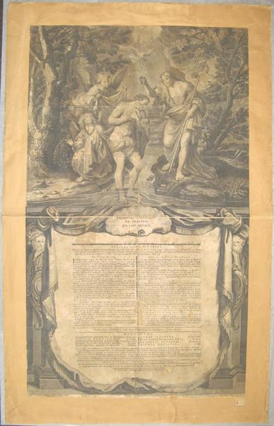 Le baptême du Christ - Exercice académique de seconde, sur l'art poétique_0