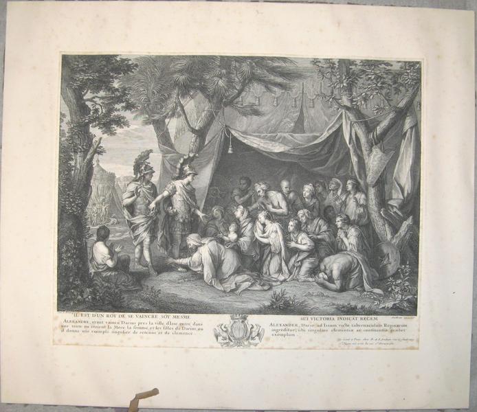 Alexandre le Grand face à la famille de son ennemi Darius_0