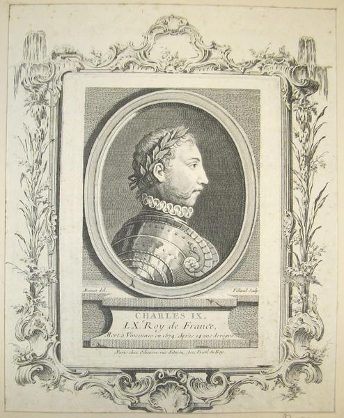Portrait de Charles IX, Antoine Boizot, 3e quart 18e siècle